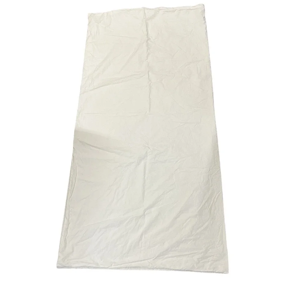 Brooklinen Duvet Cover Ivory White Queen 100% Cotton Percal Classic Comfort